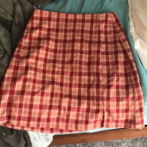 Brandy Melville Plaid Skirt